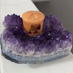 🖤3 Lbs💕Amethyst Candle holder
